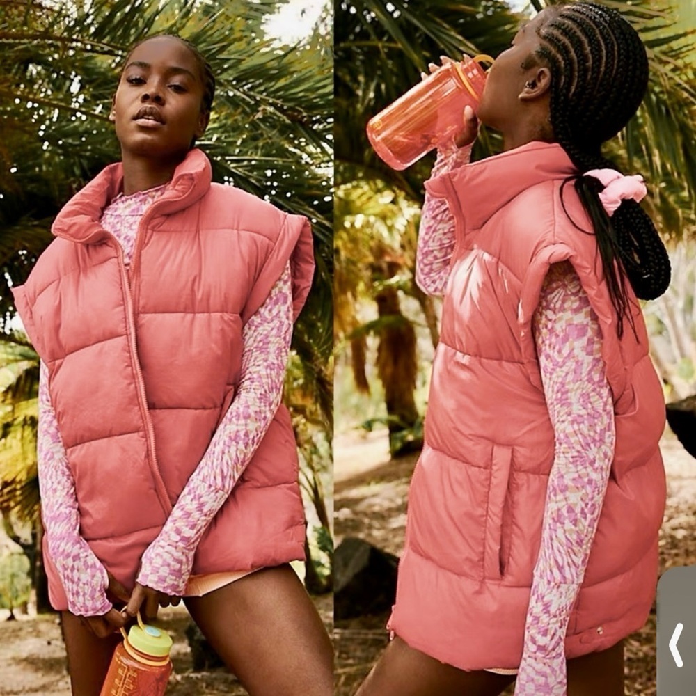 Free People Movement Puffer Vest In A Bubble - Size Large - New